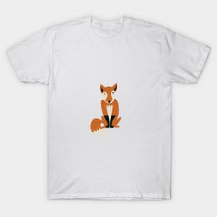 Foxes Playing in the Emerald Forest T-Shirt